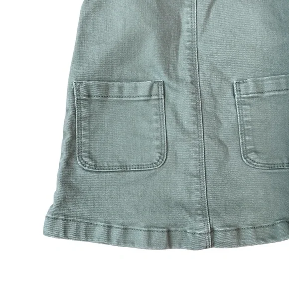 Old Navy Kids green Denim dress jumper, size 2T - Picture 5 of 5